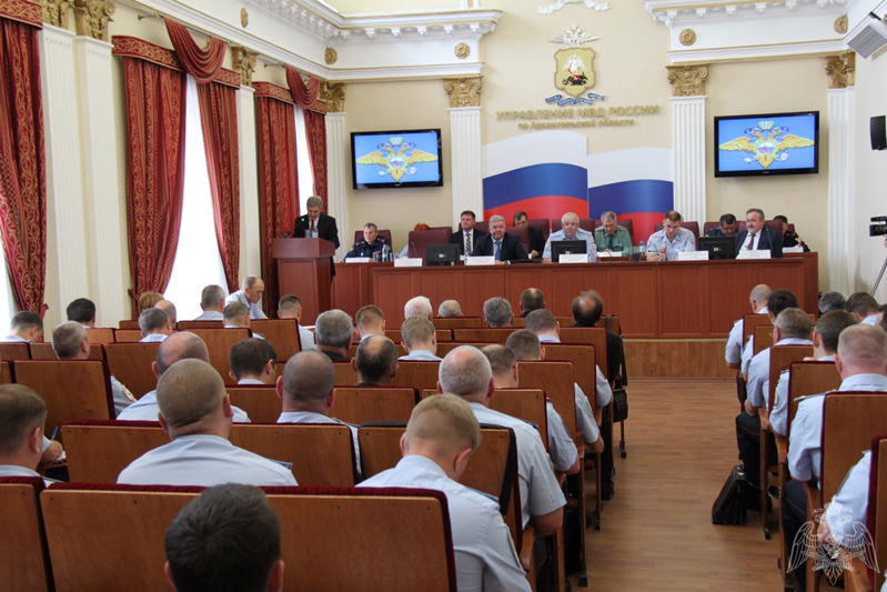 Начальник Управления Росгвардии по Архангельской области принял участие в заседании коллегии регионального УМВД России
