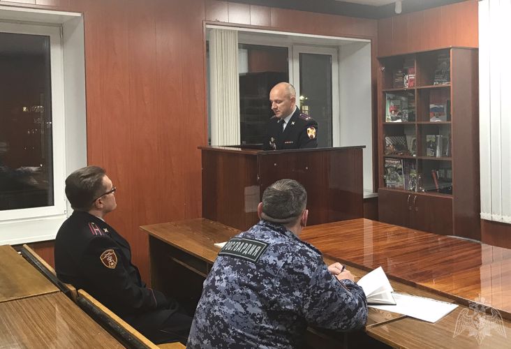 В управлении Росгвардии по Архангельской области прошло совещание с частными охранными организациями