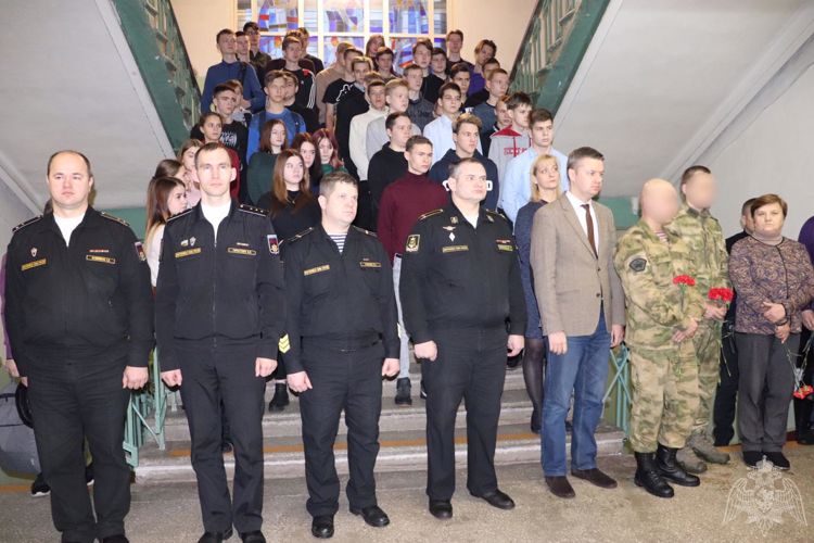 В Северодвинске установили вторую мемориальную доску в память о погибшем военнослужащем войск правопорядка