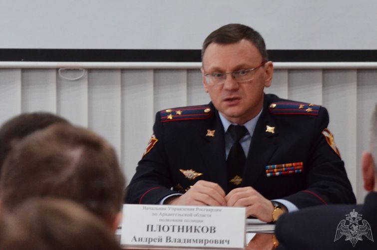 В Архангельске подвели итоги служебной деятельности территориальных подразделений вневедомственной охраны