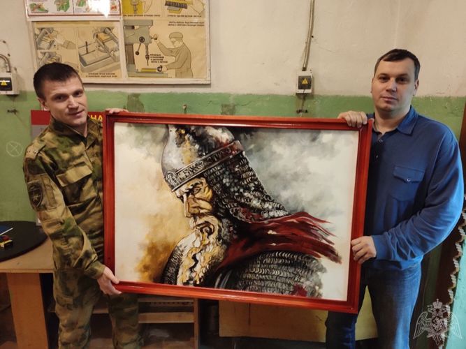 В Архангельской области военнослужащие отряда Росгвардии оказывают содействие в открытии военно-патриотического клуба для молодёжи