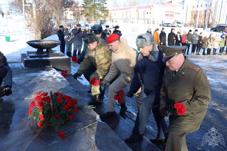 Офицер управления Росгвардии принял участие в мероприятиях, приуроченных к Дню памяти павших в годы Гражданской войны и Интервенции