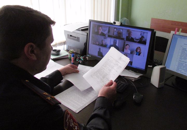 В Архангельске в режиме видеоконференцсвязи прошли сборы специалистов инженерно-технических подразделений областного управления вневедомственной охраны