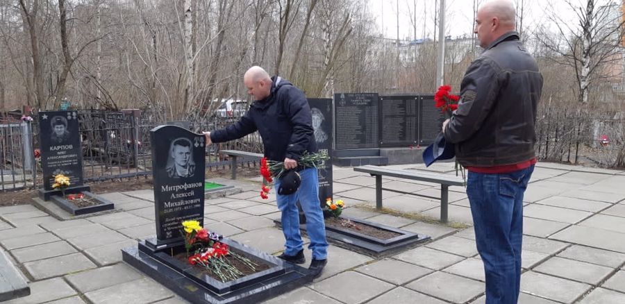 Сотрудники архангельского ОМОН почтили память сослуживца, погибшего на территории Северо-Кавказского региона