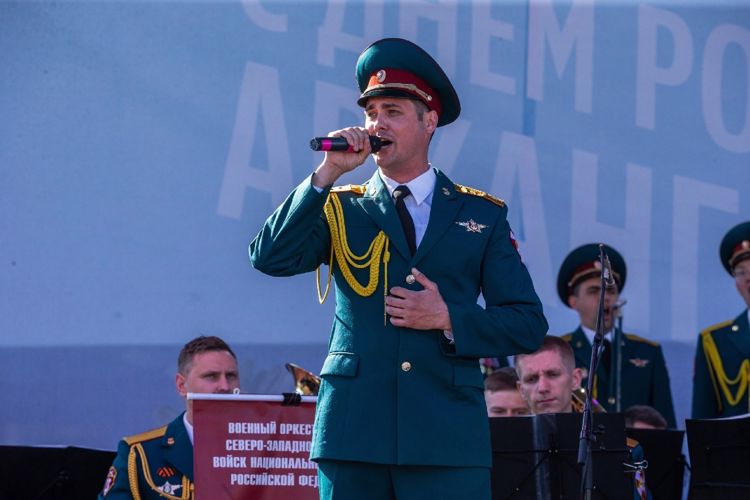 Военнослужащие ансамбля и оркестра Северо-Запада Росгвардии выступили с тремя концертами в Архангельской области