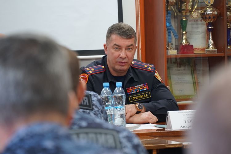 Начальник Управления Росгвардии по Архангельской области провел совещание по линии вневедомственной охраны
