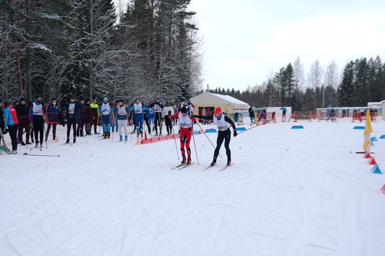 В Архангельской области разыграли комплекты медалей окружного чемпионата Росгвардии по лыжным гонкам