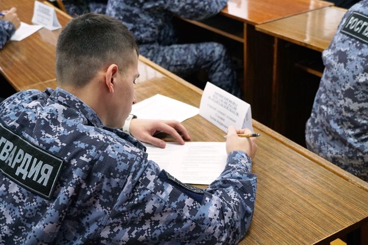 В Архангельске определили лучшую группу задержания вневедомственной охраны Росгвардии