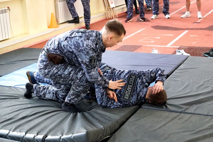 В Архангельске определили лучшую группу задержания вневедомственной охраны Росгвардии