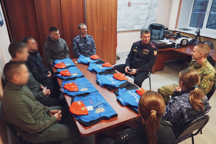 Полковник полиции Горбунов встретился со сборной Росгвардии Архангельской области накануне важных соревнований