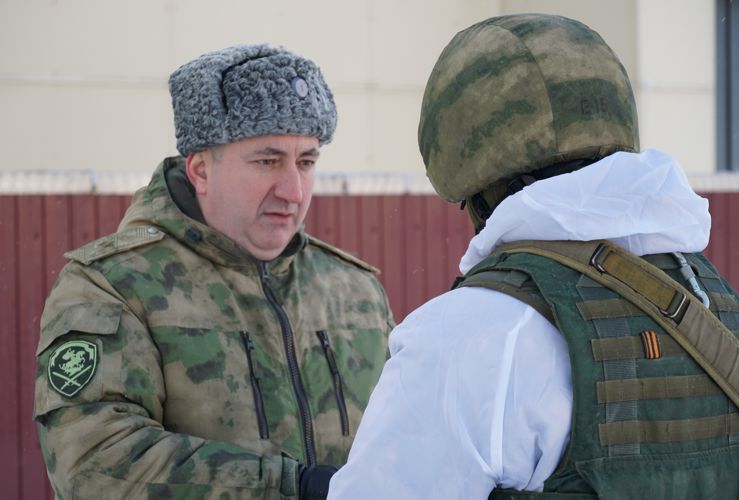В Архангельске вручили государственные награды отличившимся в спецоперации росгвардейцам