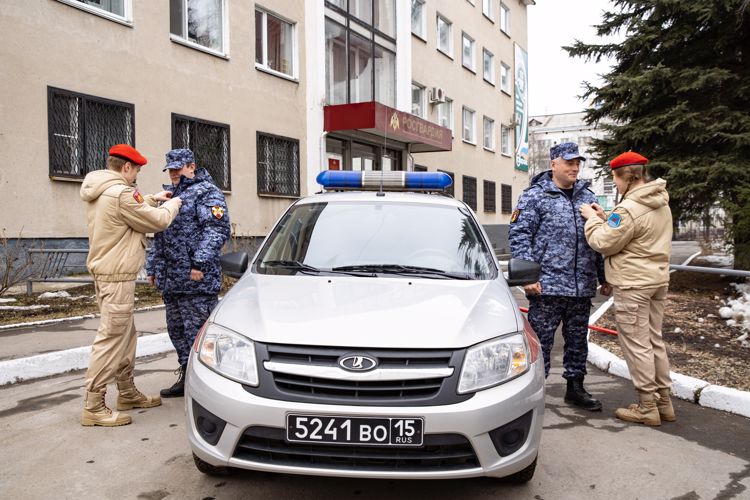 Росгвардейцы Архангельской области присоединились к всероссийской акции «Георгиевская ленточка»