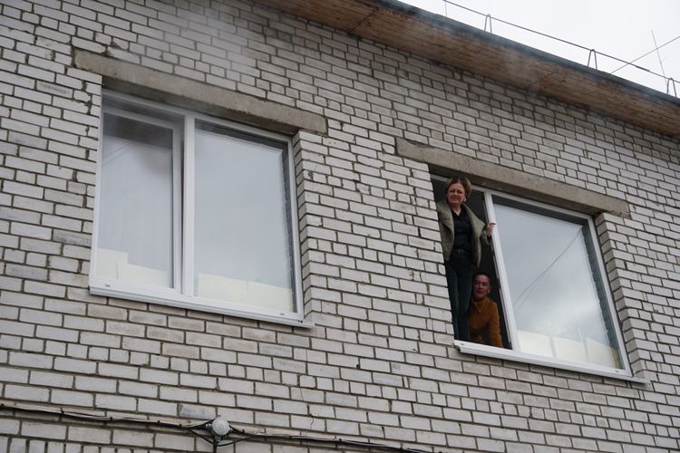 В Новодвинске прошло совместное пожарно-тактическое учение Росгвардии и государственной противопожарной службы
