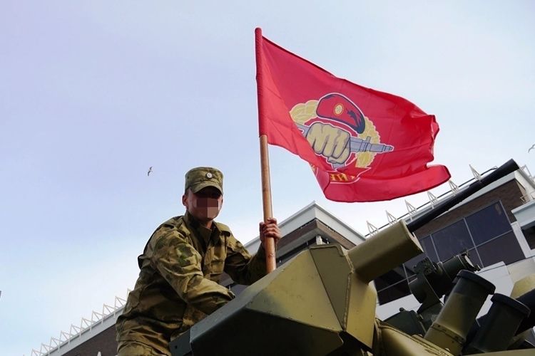 Спецназовцы Росгвардии приняли участие в Парада Победы в Архангельске