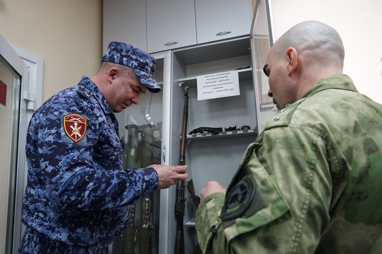 Полковник полиции Андрей Горбунов обсудил с клубом «Ратник» вопросы дальнейшего сотрудничества