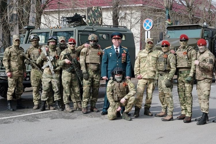 Спецназовцы Росгвардии приняли участие в Парада Победы в Архангельске