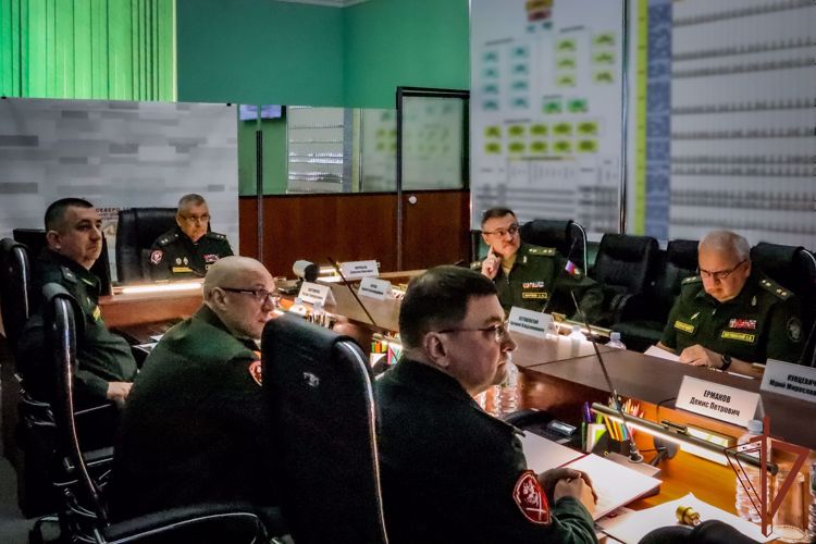 В САНКТ-ПЕТЕРБУРГЕ СОСТОЯЛОСЬ ЗАСЕДАНИЕ ВОЕННОГО СОВЕТА СЕВЕРО-ЗАПАДНОГО ОКРУГА РОСГВАРДИИ