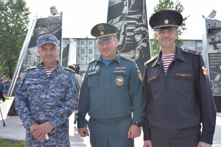 Представители Росгвардии приняли участия в праздновании Дня Военно-Морского Флота России