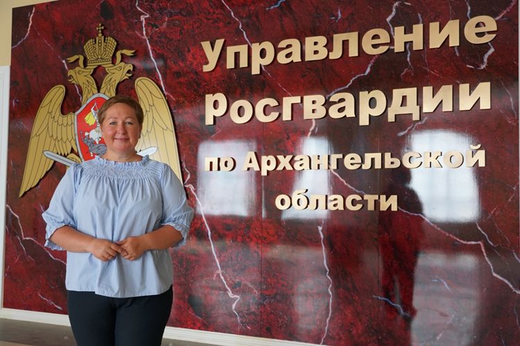 Представитель общества «Знание» выступила с лекцией перед архангельскими росгвардейцами