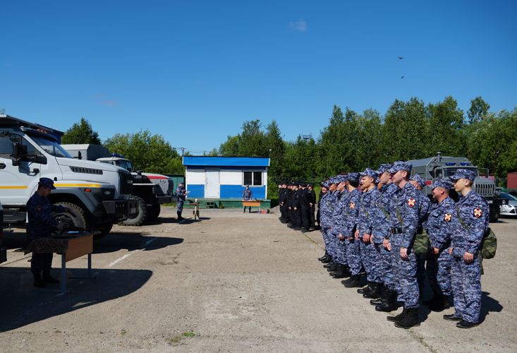 В подразделениях Росгвардии Архангельской области начался летний период подготовки