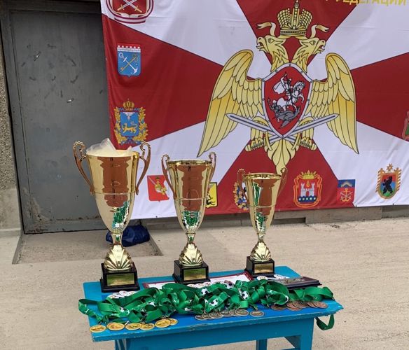 Росгвардейцы из Архангельска стали серебряными призерами чемпионата Северо-Западного округа Росгвардии по мини-футболу
