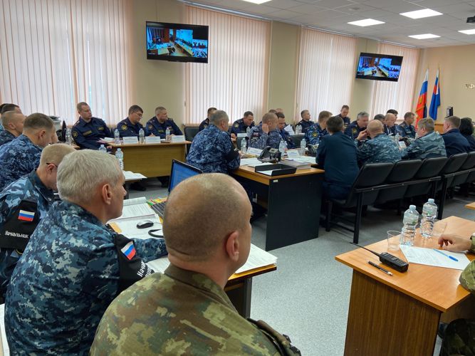 В Архангельске представители Росгвардии приняли участие в межведомственных учениях