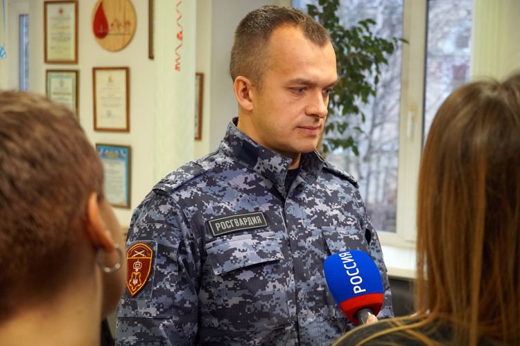 Росгвардейцы Поморья присоединились ко всероссийскому марафону донорства «Давай вступай!»
