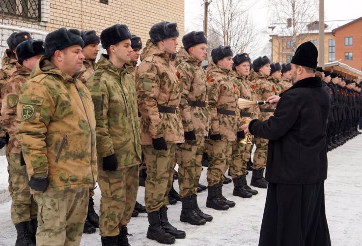 Архангельские призывники отправились служить в воинскую часть Северо-Западного округа Росгвардии