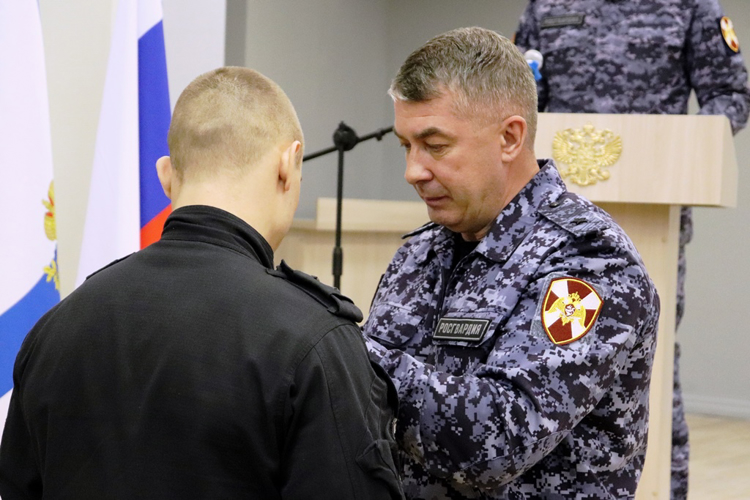 Росгвардейцам отличившимся в спецоперации вручили госнаграды