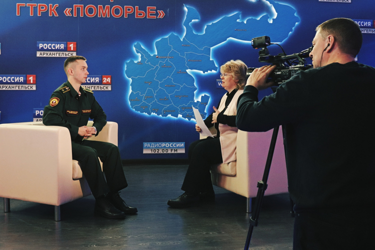 Курсант Росгвардии в интервью ГТРК «Поморье» рассказал об обучении в военном ВУЗе