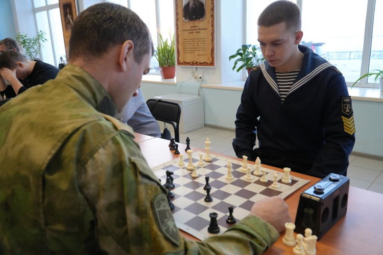 В Архангельске прошёл чемпионат областной Росгвардии по шахматам