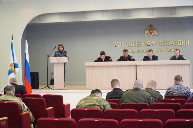 В Управлении Росгвардии обсудили вопросы обеспечения безопасности избирательной кампании в Поморье