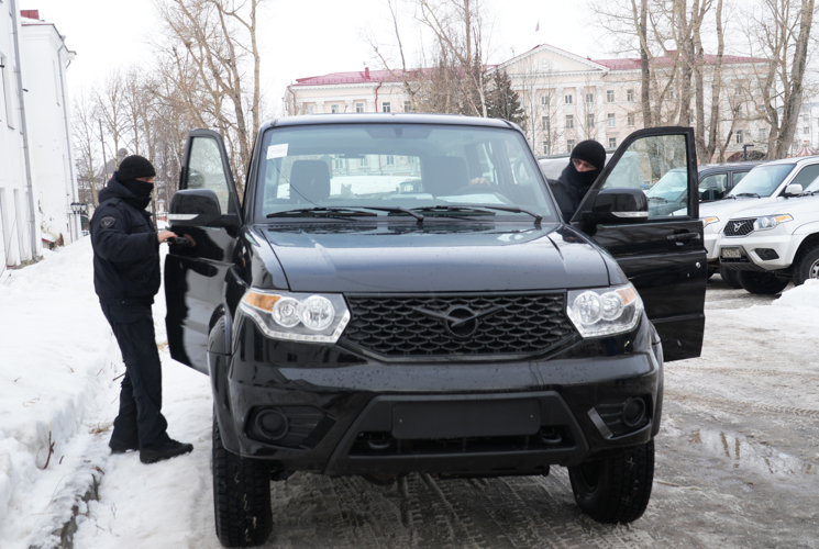 Архангельскому управлению Росгвардии передан новый внедорожник