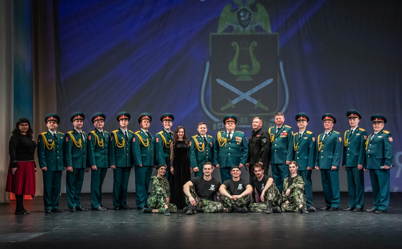 Ансамбль песни и пляски Северо-Западного округа Росгвардии дал концерт в Архангельске
