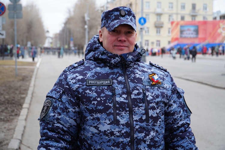 В День Победы представители Росгвардии Поморья приняли участие в памятно-торжественных мероприятиях и обеспечении безопасности