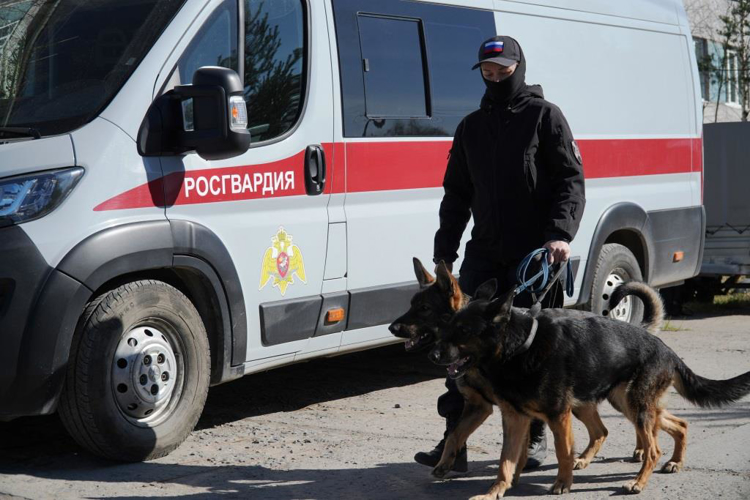 C почестями проводили на заслуженный отдых служебную собаку Росгвардии