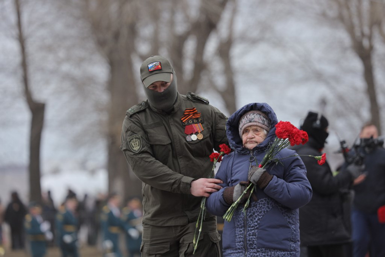 В День Победы представители Росгвардии Поморья приняли участие в памятно-торжественных мероприятиях и обеспечении безопасности