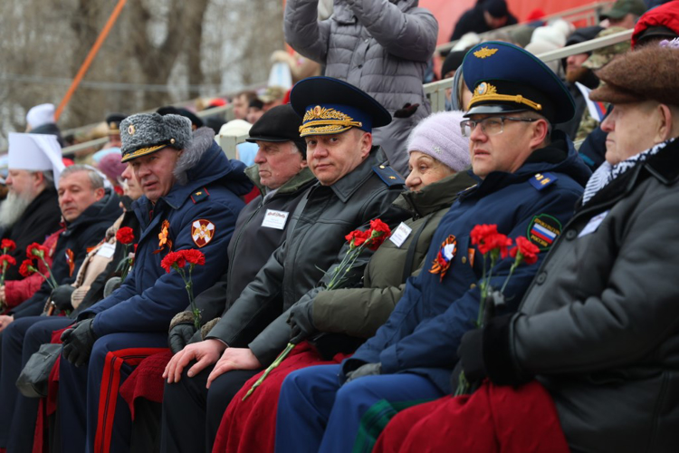 В День Победы представители Росгвардии Поморья приняли участие в памятно-торжественных мероприятиях и обеспечении безопасности