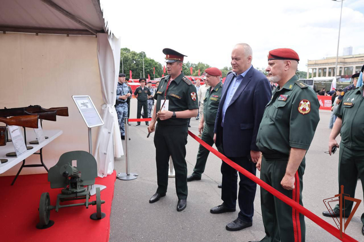 Военно-спортивный фестиваль Росгвардии в "Лужниках" собрал более 20 000 москвичей и гостей столицы