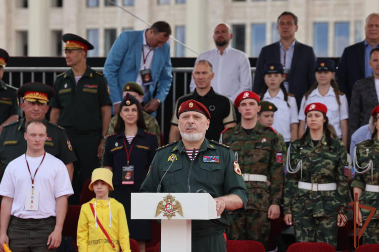 Военно-спортивный фестиваль Росгвардии в "Лужниках" собрал более 20 000 москвичей и гостей столицы