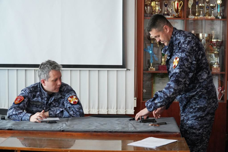 В Архангельске прошли учебно-методические сборы с начальниками филиалов вневедомственной охраны Росгвардии