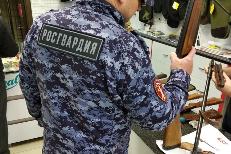  Сотрудники Росгвардии изъяли у жителей Архангельской области 9 единиц оружия за неделю 