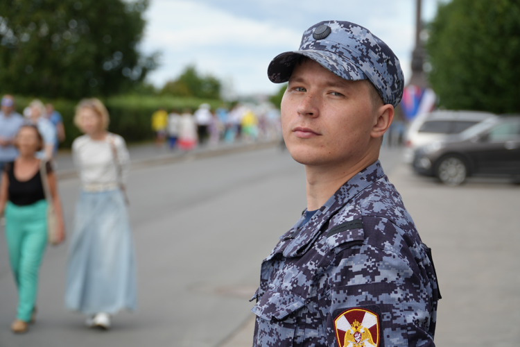 Росгвардейцы Поморья обеспечили безопасность во время празднования Дня Военно-Морского флота