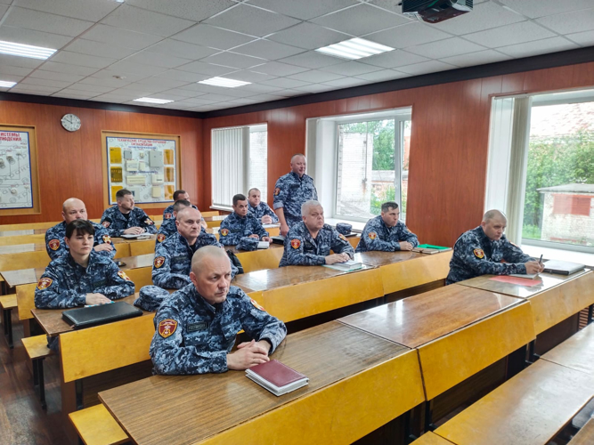 В Архангельске прошло совещание с командирами строевых подразделений вневедомственной охраны Росгвардии