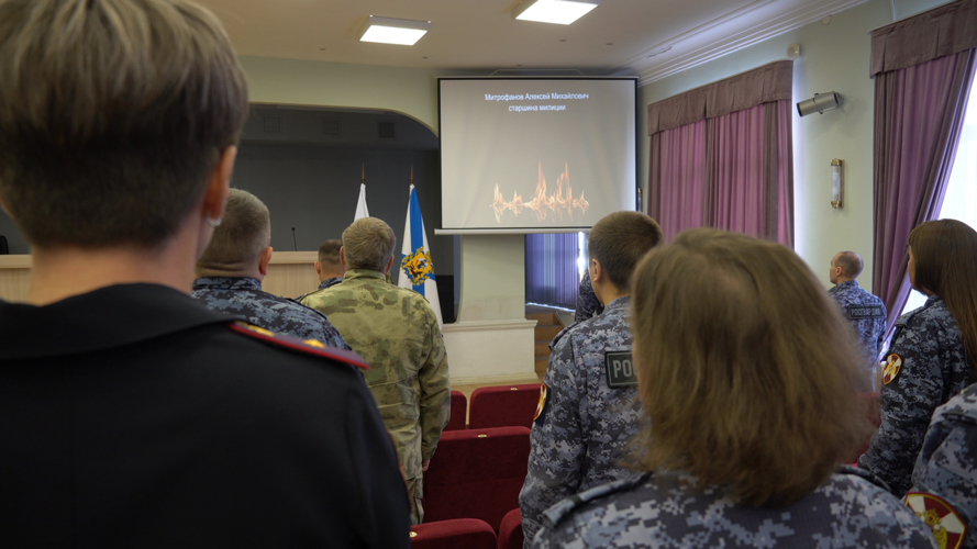 В Архангельске начальник областной Росгвардии поздравил личный состав с 8-летием со дня образования территориального управления