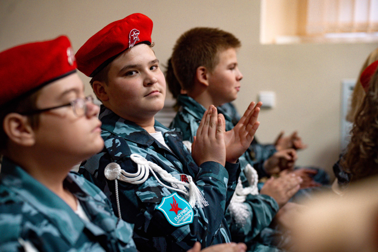 Офицеры специальных подразделений Росгвардии пообщались с архангельской молодежью