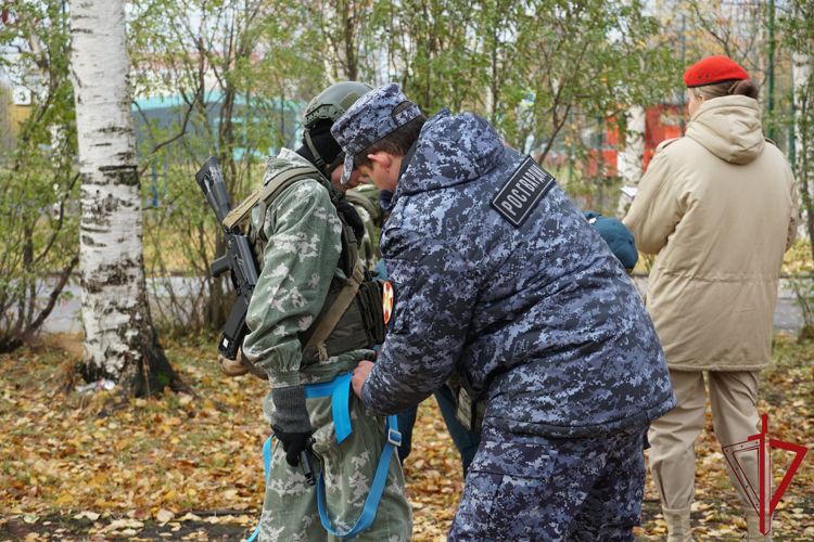 В Архангельске прошли соревнования для школьников на призы начальника областного управления Росгвардии  
