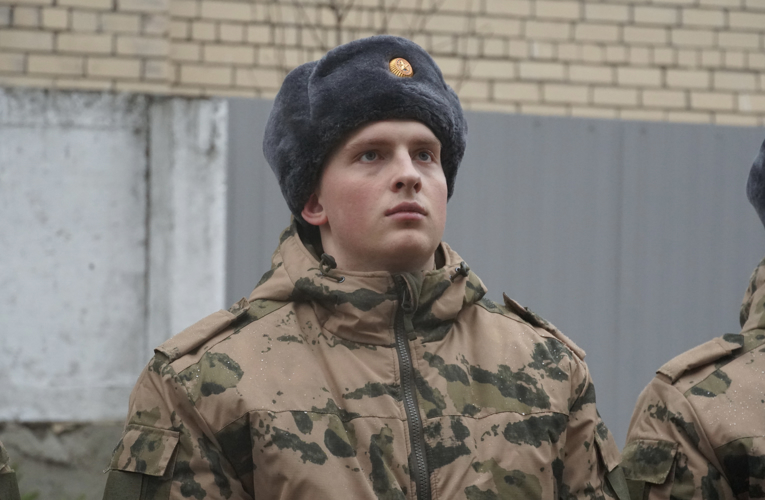 Призывники из Поморья отправились служить в Центр подготовки личного состава Росгвардии
