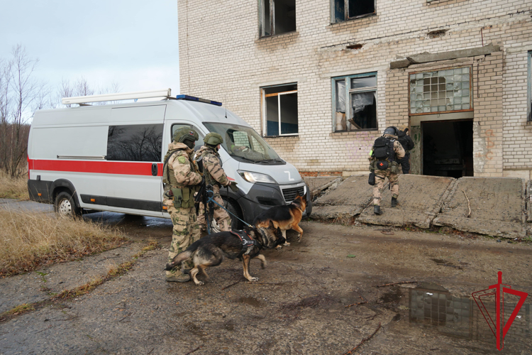 В Архангельске подразделения Росгвардии приняли участие в командно-штабном антитеррористическом учении