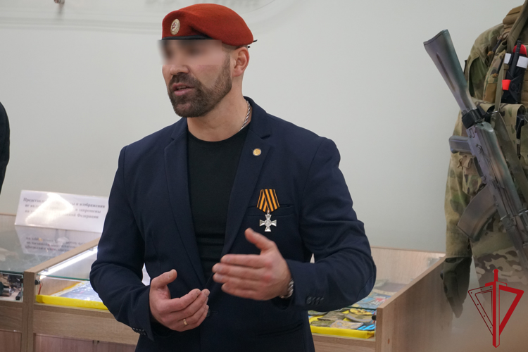 При участии военнослужащих архангельской Росгвардии открыли музейную экспозицию об СВО